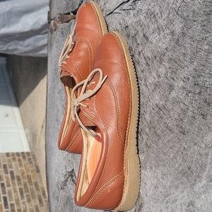 MADE IN U.S.A. ARMADILLOS BROWN SHOES